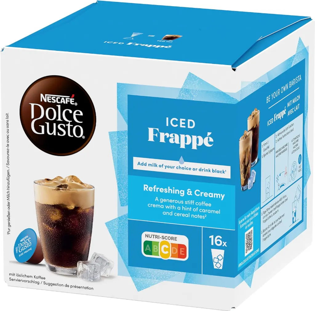 Nestlé Nescafe Dolce Gusto Cappuccino Ice beverage preparation capsule 193g