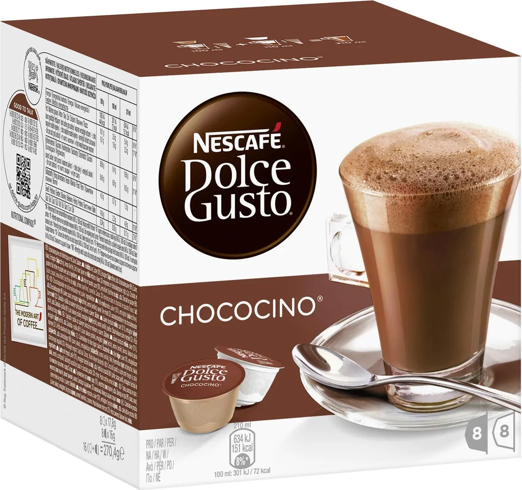 Nescafé Dolce Gusto Chococino, 8 servings