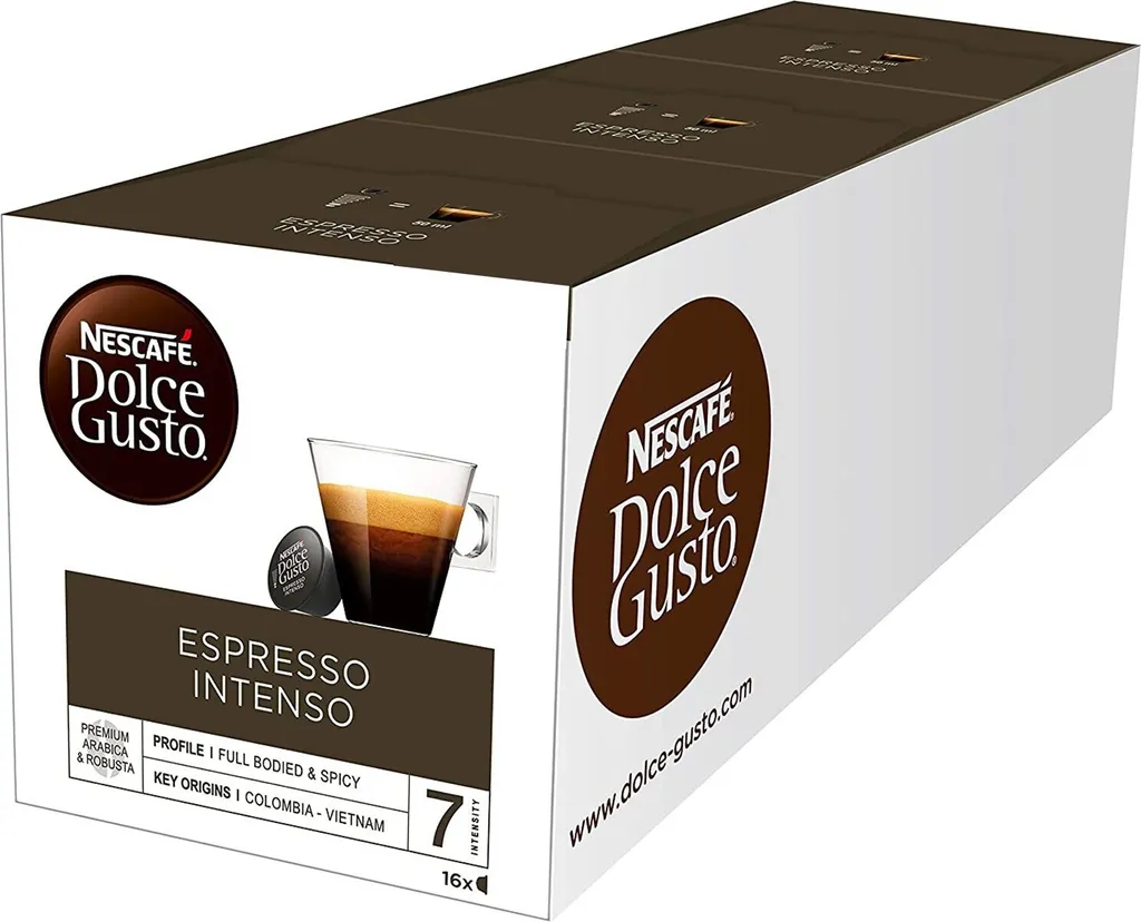 Nestlé NESCAFÉ Dolce Gusto Espresso Intenso (3 x 16 capsules)
