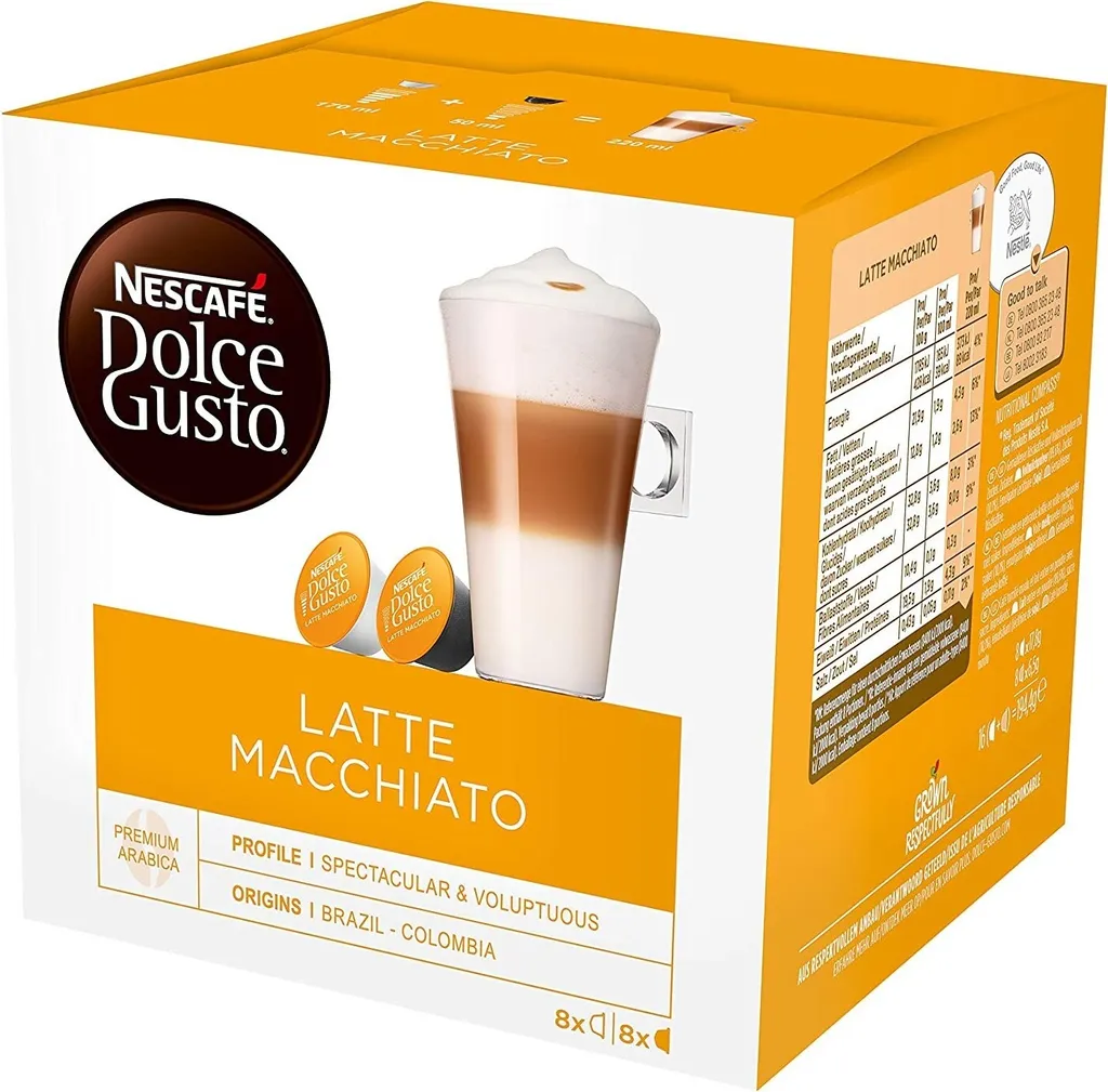 Nestlé Nescafé Dolce Gusto Latte Macchiato (3 x 16)