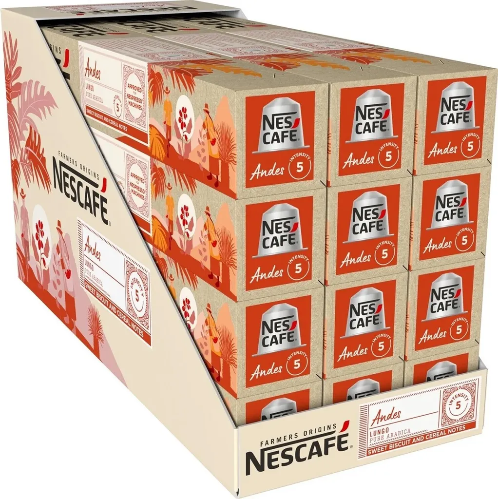 Nestlé NESCAFÉ Farmers Origins Andes Lungo for Nespresso (12 x 10 capsules)