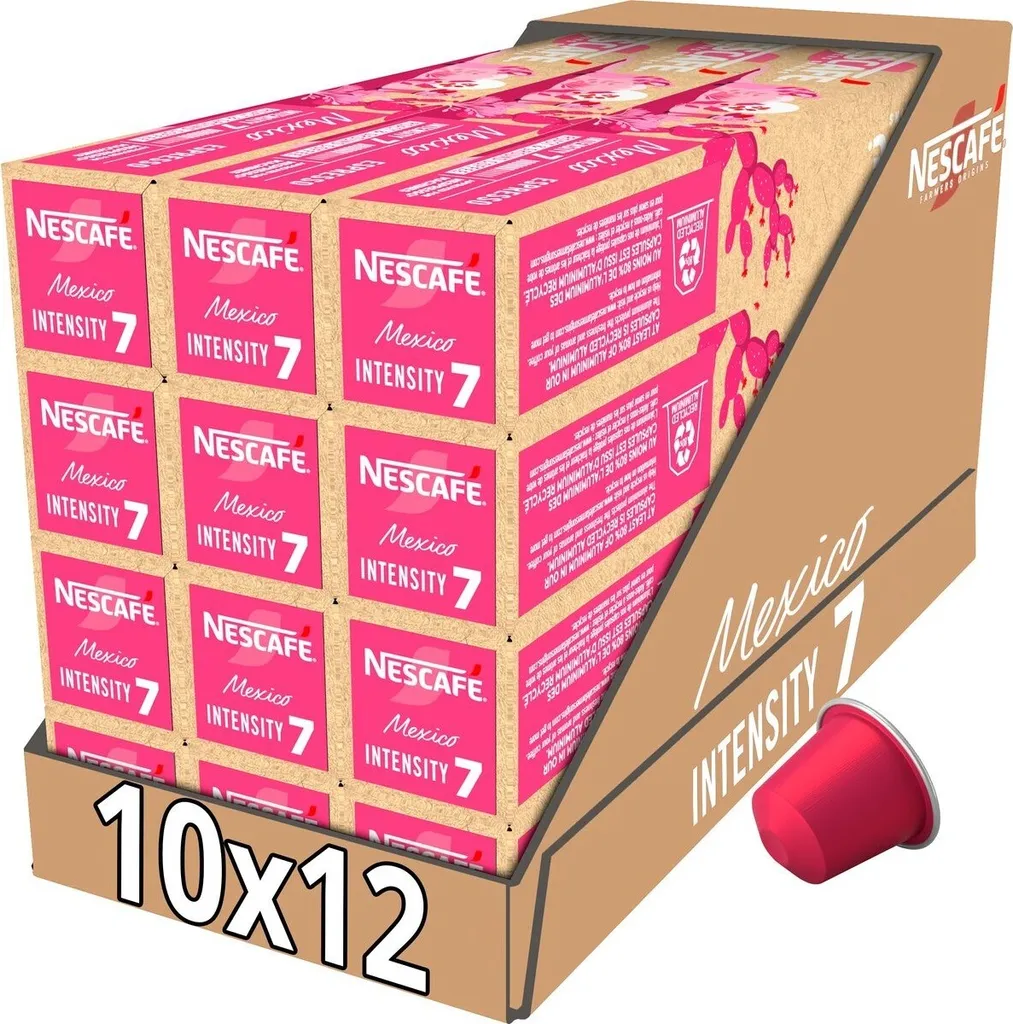 Nestlé NESCAFÉ Farmers Origins Mexico Espresso for NESPRESSO (12 x 10 capsules)