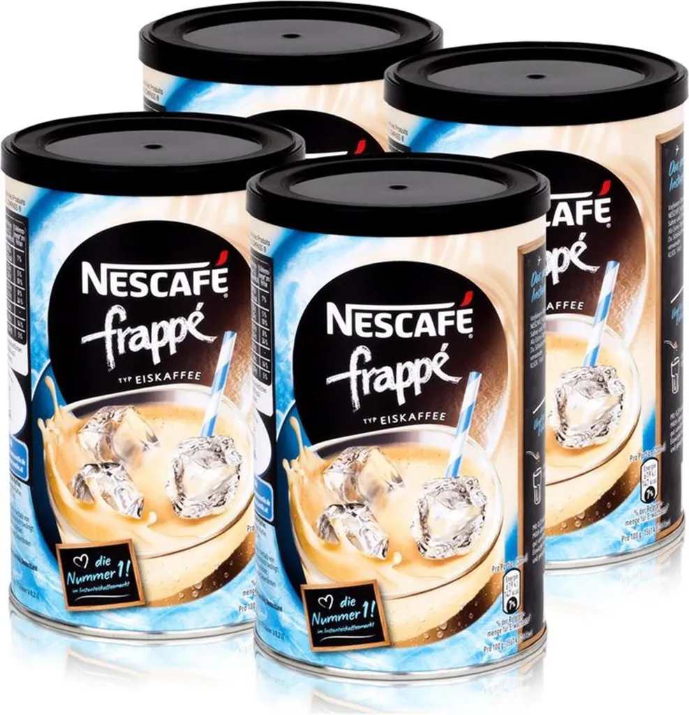 Nestlé Nescafé frappé iced coffee 275g - Drink powder with instant coffee (4 pack)