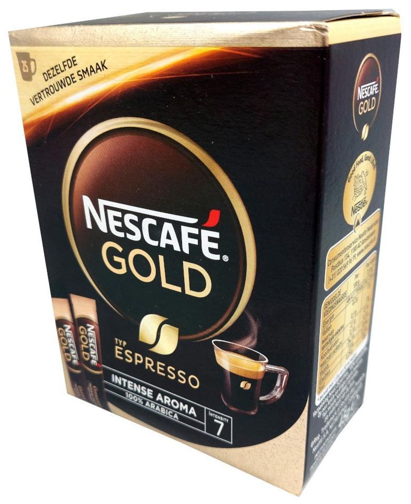Nescafé GOLD BLEND Espresso, Espresso, 25 pieces, stick 75g
