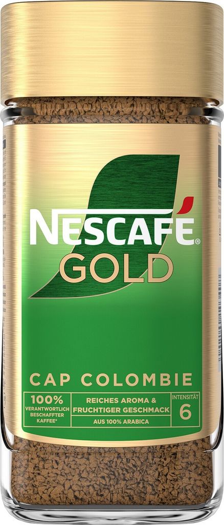Nestlé NESCAFÉ Gold Cap Colombie, instant coffee (1 x 200g)