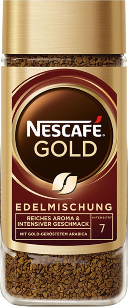 Nestlé NESCAFÉ Gold Premium Blend, instant coffee beans (1 x 200g)