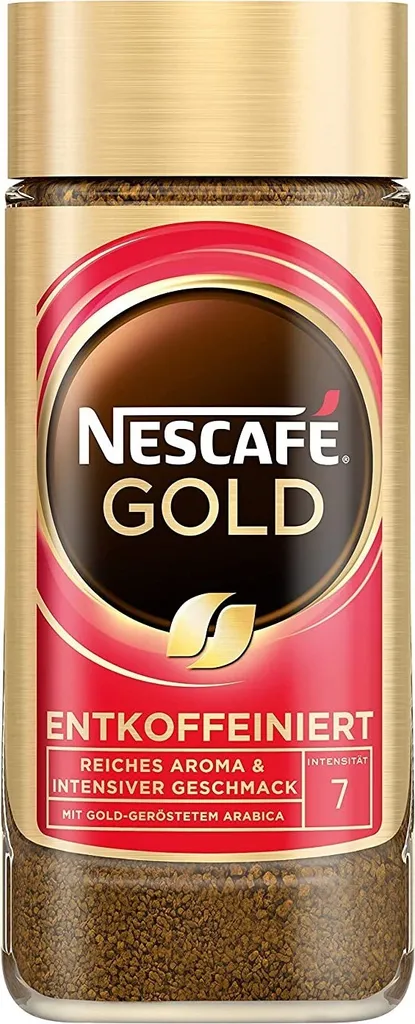 Nestlé Nescafé Gold Decaffeinated Instant Coffee (100g Jar)
