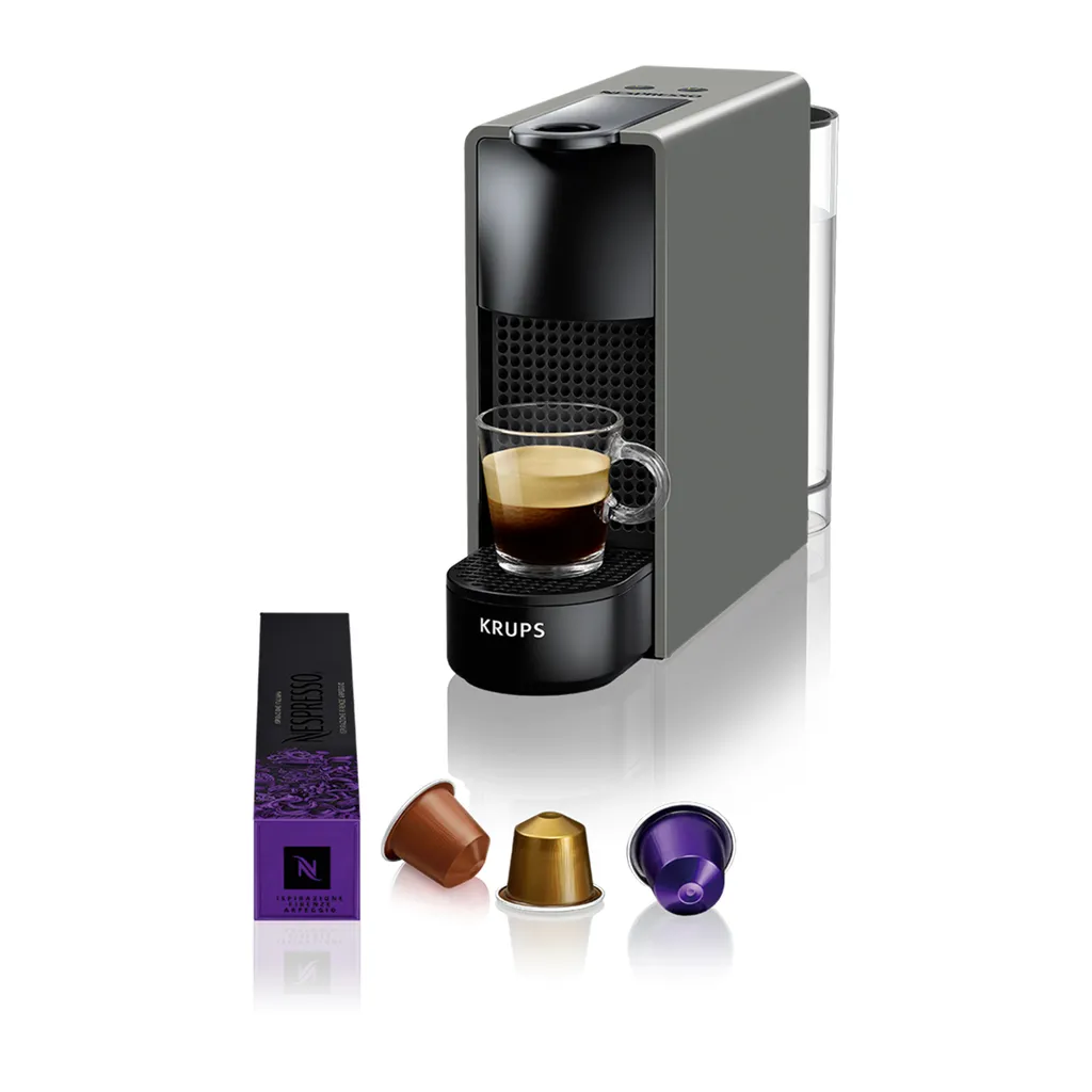 Nespresso Krups Essenza Mini XN110B Capsule Machine | 19 bar | Grey