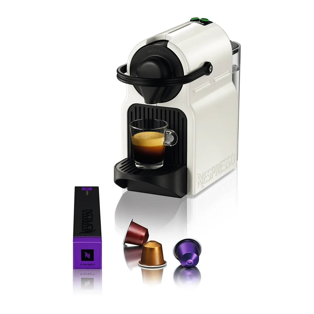 Nespresso Krups Inissia XN1001 Capsule Machine | 19 bar | White