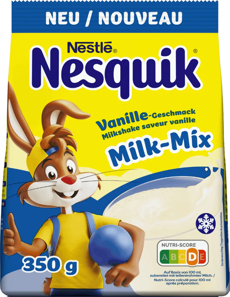 Nestlé Nesquik Vanilla Flavored Drink Powder Refill Pouch 350g