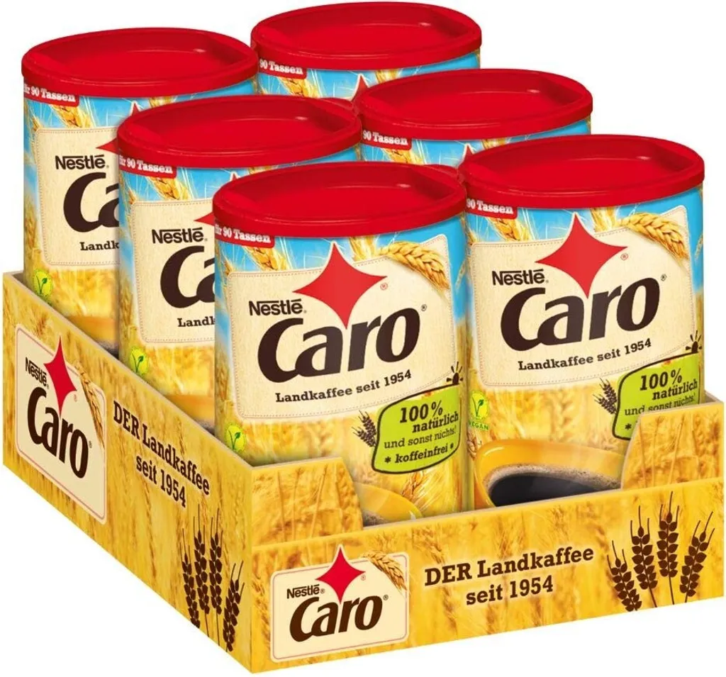 NESTLÉ Caro country coffee (6 x 200g)