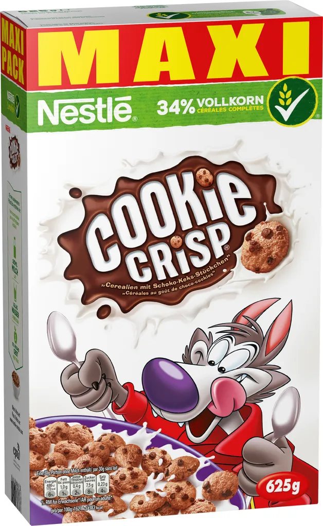 Nestlé NESTLE COOKIE CRISP cereal 625g