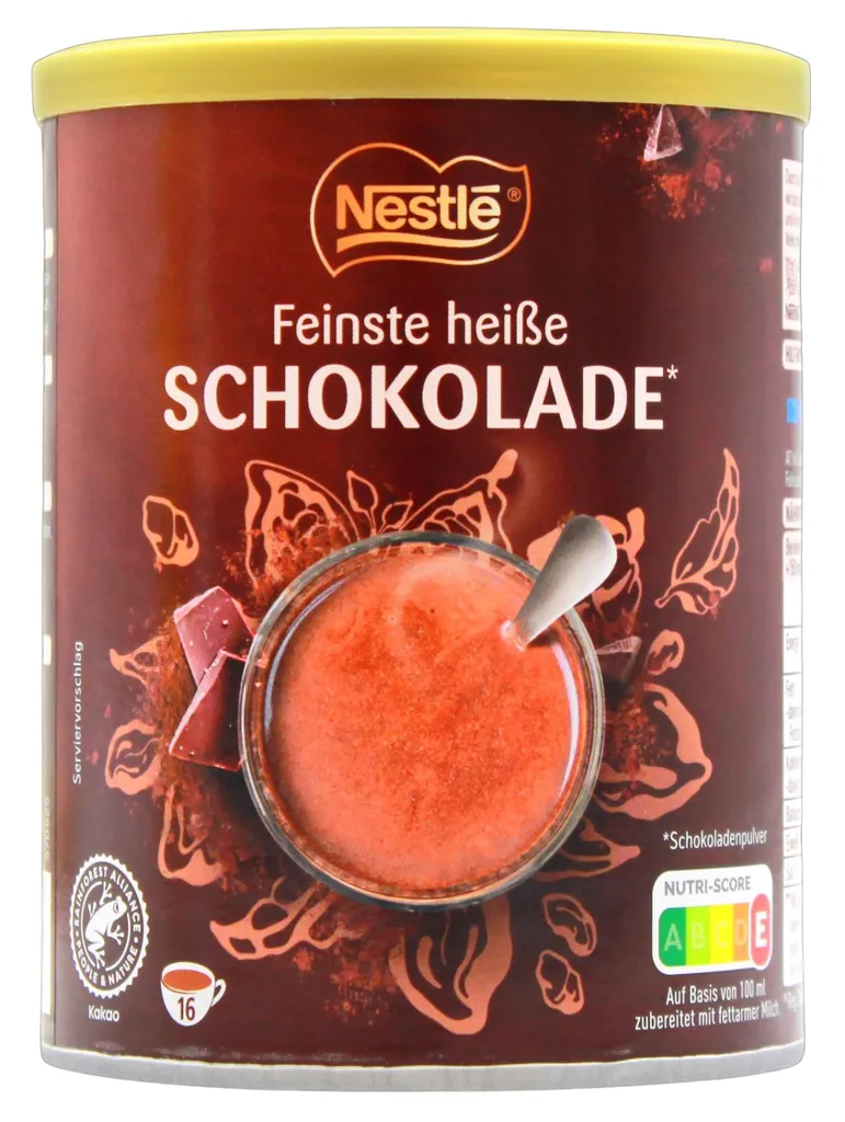 Nestlé Nestle finest hot chocolate, 8 pack (8 x 250g tins) 2000g