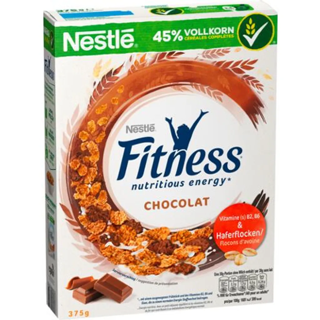 Nestlé NESTLE FITNESS CHOCOLATE Cereals 375g