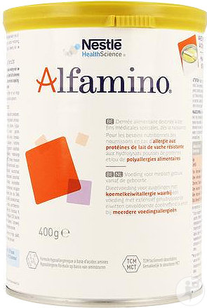 Nestle Health Science Nestlé Health Science Alfamino Infant Dietary Food Powder Can 400g