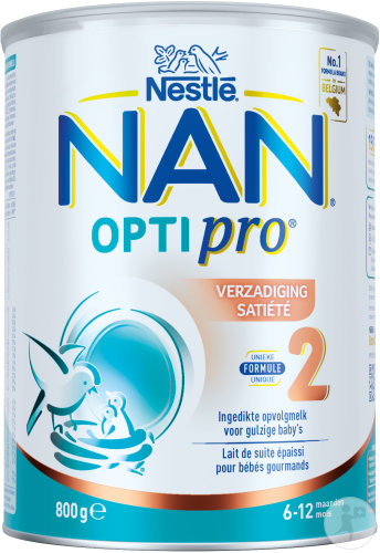 Nestlé Nan 2 follow-on milk 6-12 months powder can 800g
