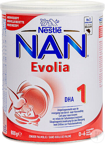 Nestlé Nan Evolia 1 infant milk 0-6 months powder 800g