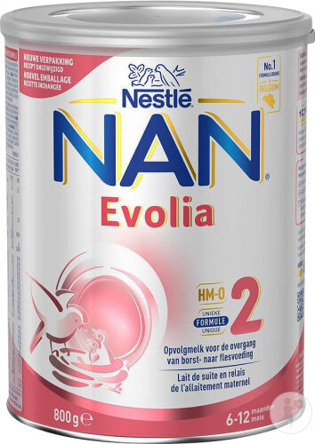 Nestlé Nan Evolia 2 Babies From 6-12 Months 800g