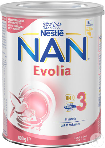Nestlé Nan Evolia 3 growth milk 12 + months can 800g