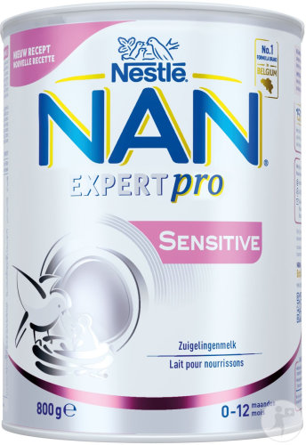 Nestlé Nan Expert Pro Sensitive Infant Milk 0-12 Months 800mg 800g