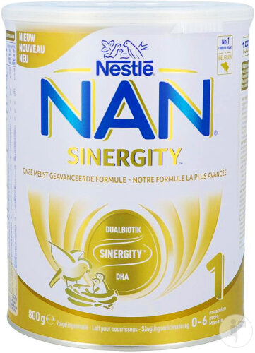 Nestlé Nan Sinergity 1 infant milk formula 0-6 months 800g
