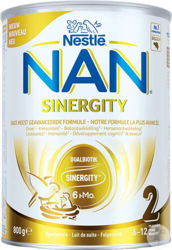 Nestlé Nan Sinergity 2 follow-on milk infants 6-12 months 800g