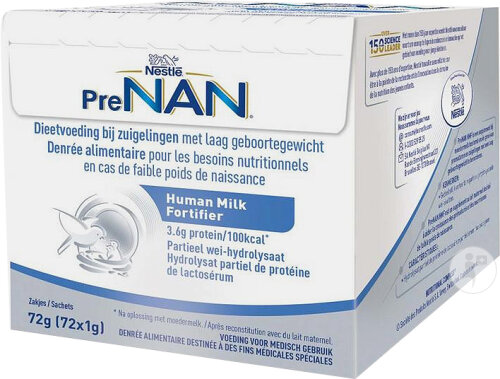 Nestlé Nan Nestlé PreNan Human Milk Fortifier sachet 72x1g