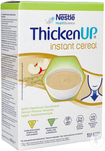 Restaxil Nestle ThickenUp Instant Cereal Apple-Hazelnut Flavor 450g