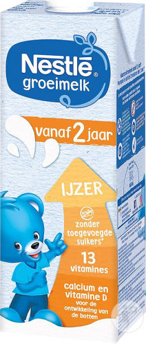 Nestlé Belgilux Nestlé growth milk 2+ years carton 1l