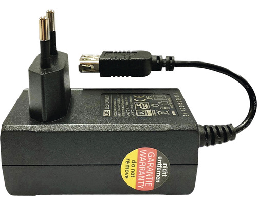 Chihiros USB 5V 3A power supply, black for Magnetic Light (Wabi-Kusa), Cooling Fan, Z Light