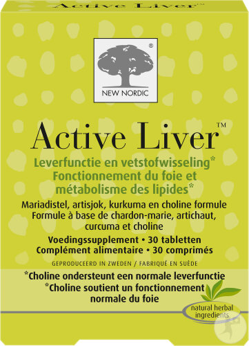 Restaxil New Nordic Active Liver Healthy Liver Function Fat Metabolism and Weight Loss 30 Tablets