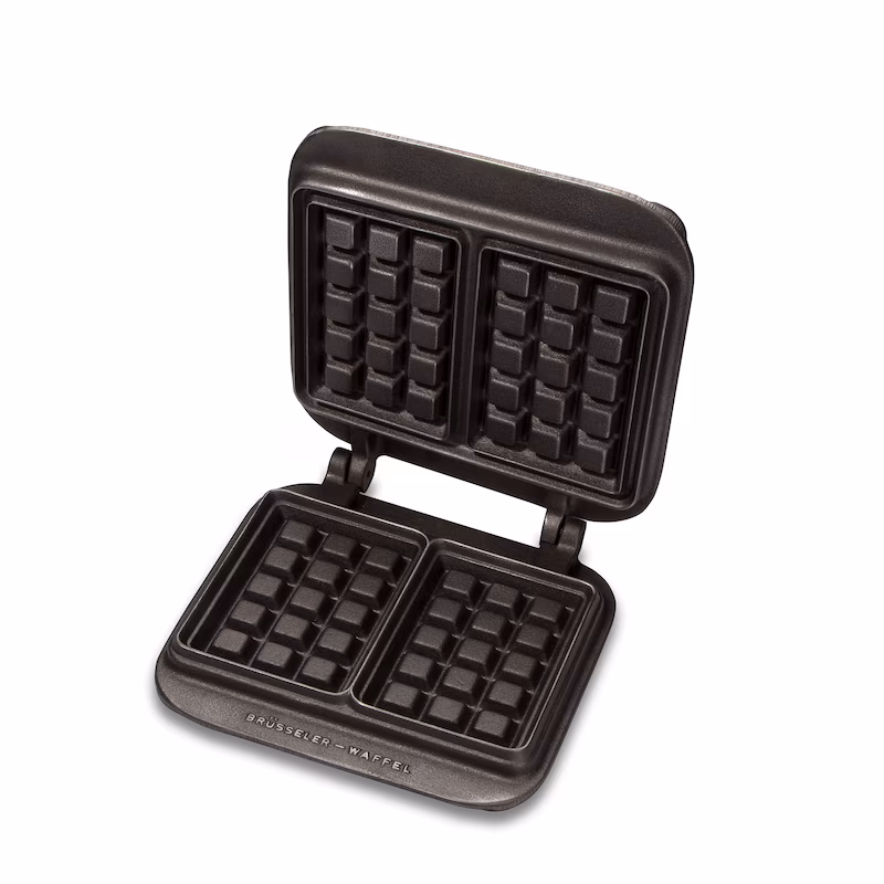 Neumärker - Brussels waffle baking plate for baking systems I & II, 16.5 x 10.5 x 3 cm, cast iron