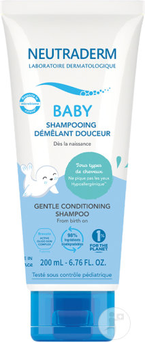 Neutraderm Baby Gentle Detangling Shampoo From Birth Tube 200ml