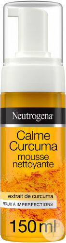 Neutrogena Calme Curcuma Cleansing Foam Turmeric Extract Impure Skin 150ml