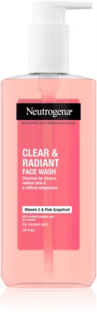 Neutrogena Clear & Radiant cleansing gel