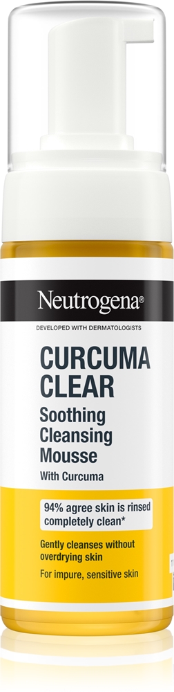 Neutrogena Curcuma Clear soothing facial foam