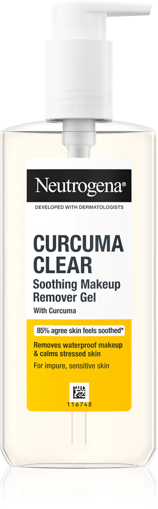 Neutrogena Curcuma Clear micellar gel for make-up removal
