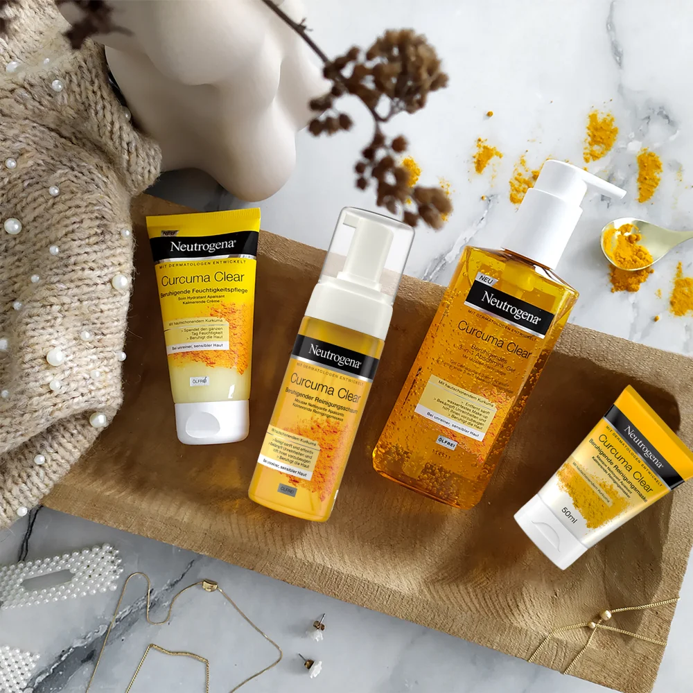 Neutrogena Curcuma Clear cleansing foam