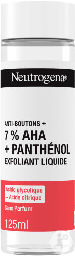 Neutrogena Liquid Anti-Pimple Peeling + Bottle 125ml