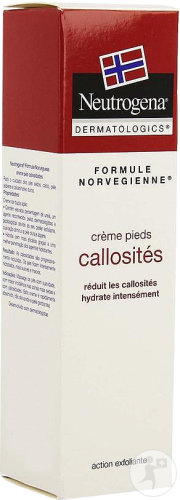Neutrogena foot cream against calluses Norwegian formula tube 50ml