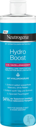 Neutrogena Hydro Boost 3In1 Micellar Water Normal and Combination Skin Bottle 400ml