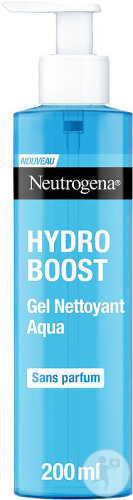 Neutrogena Hydro Boost Aqua Cleansing Gel Fragrance Free Pump Bottle 200ml