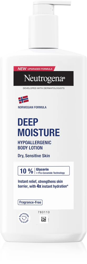 Neutrogena Norwegian Formula® Deep moisturizing body milk for sensitive skin