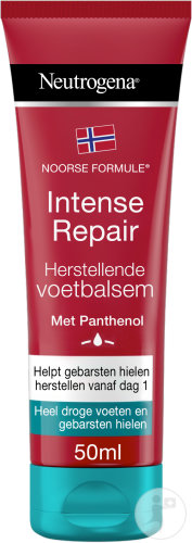 Neutrogena Norwegian Formula Intense Repair Repairing Foot Balm Cracked Heels Tube 50ml