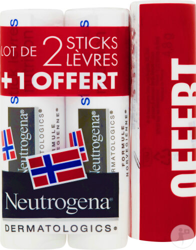 Neutrogena Norwegian Formula Lip Balm Tripack 3x4.8g