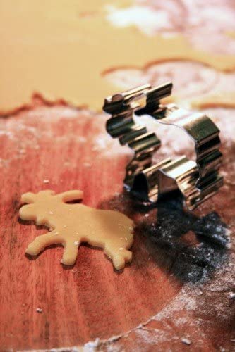 Staedter New Moose Cookie Cutter Stainless Steel, About 7 cm