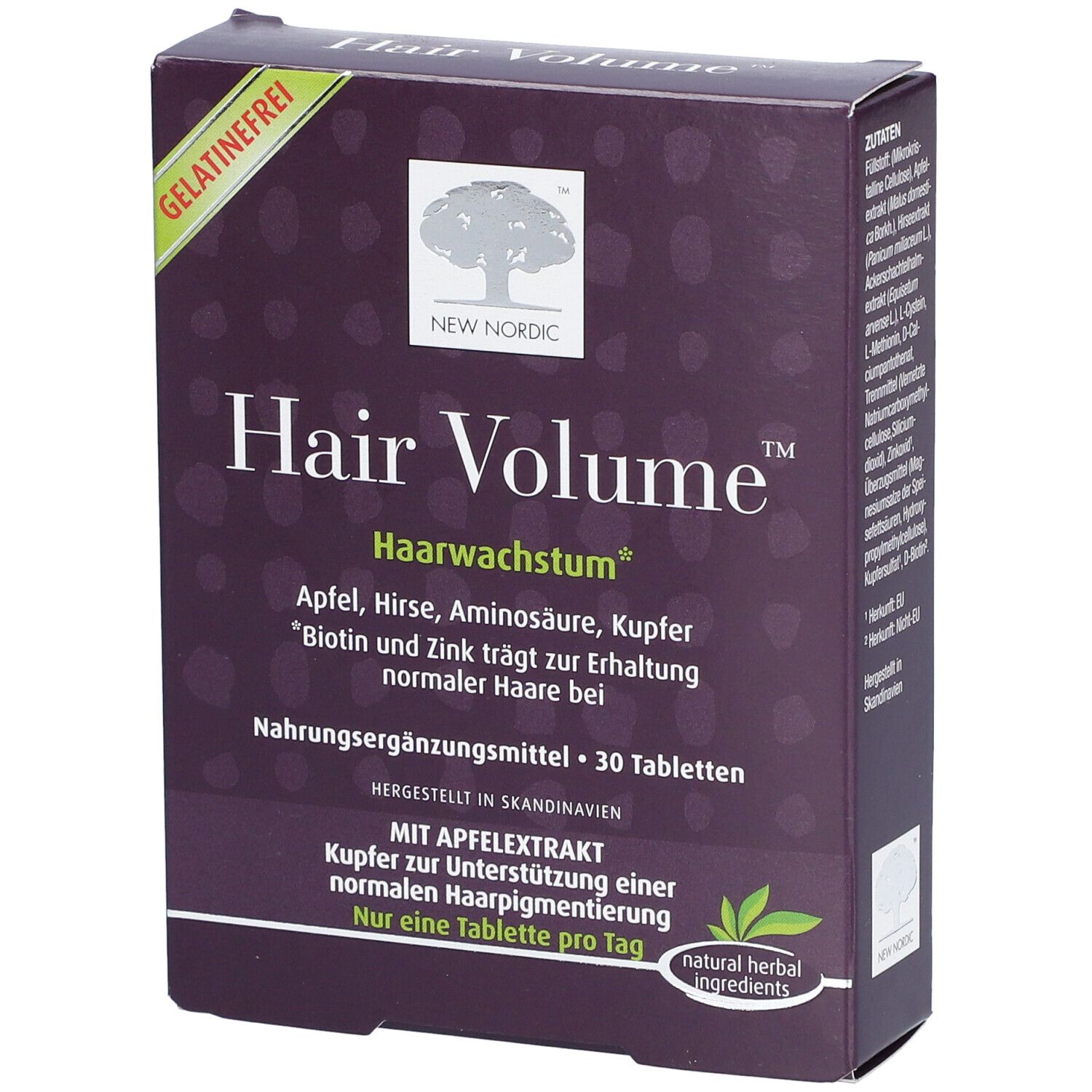 NEW NORDIC Hair Volume™ 30 St