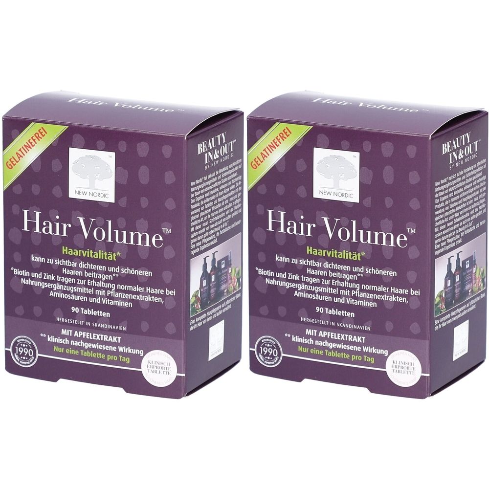 NEW NORDIC Hair Volume™, 180 capsules