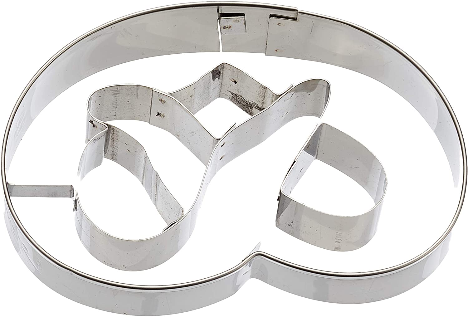 Staedter NEW Pretzel cookie cutter stainless steel, 5 cm