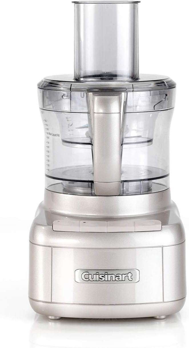 Cuisinart Style Collection Easy Prep Pro Food Processor with 2 Bowls, 1.9 Litre Capacity, Frosted Pearl, FP8SU